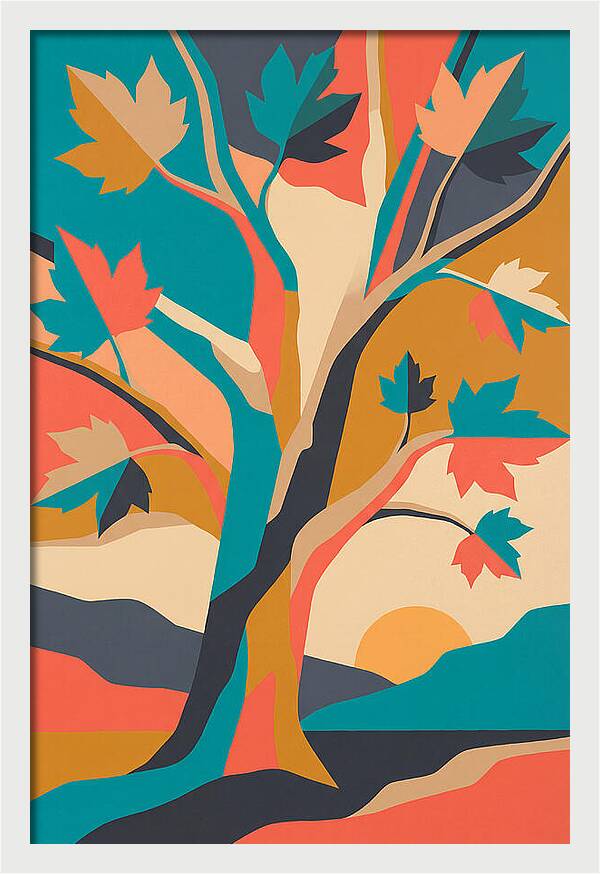 Sycamore Tree Silhouette
