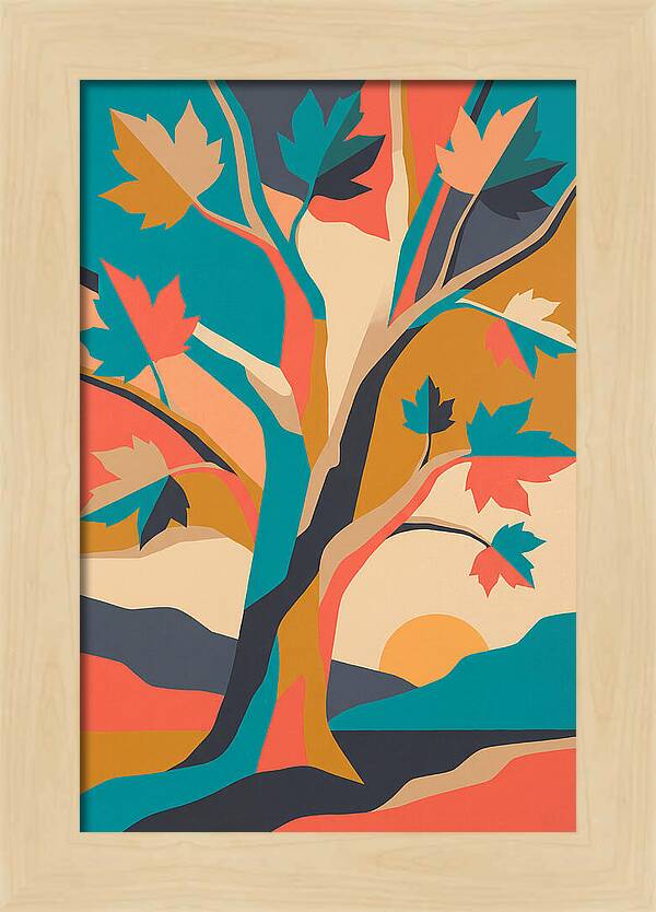Sycamore Tree Silhouette