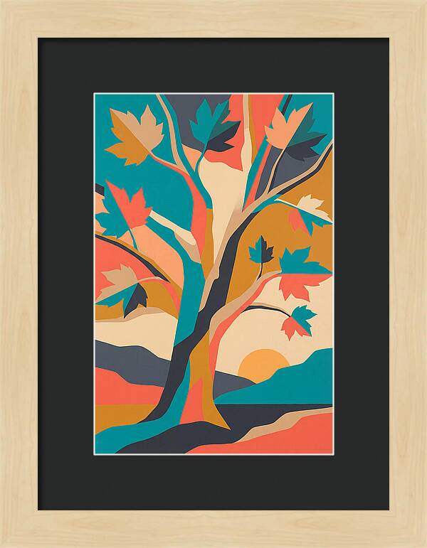 Sycamore Tree Silhouette