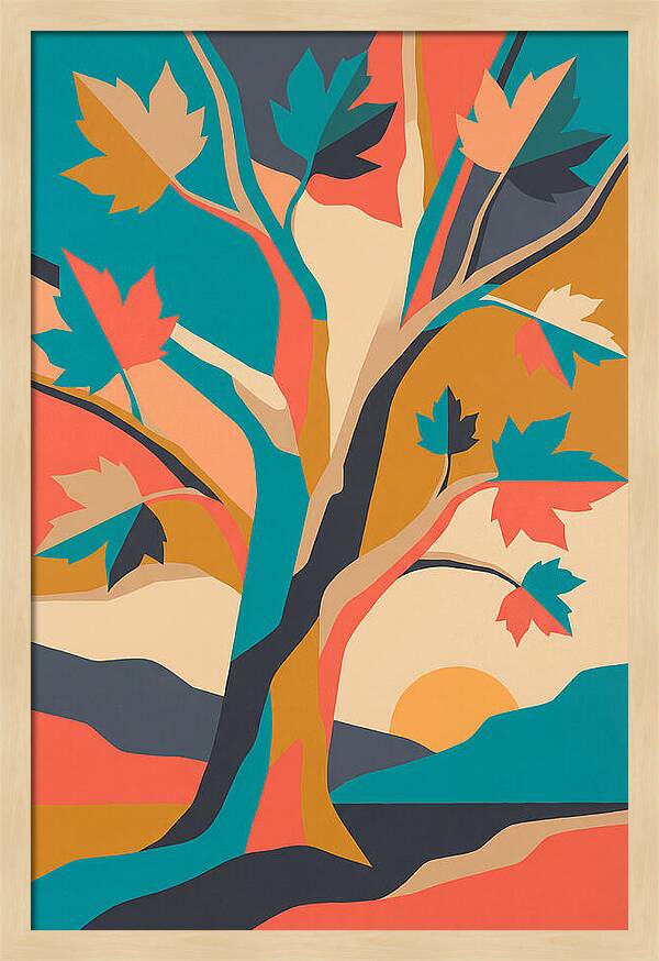 Sycamore Tree Silhouette