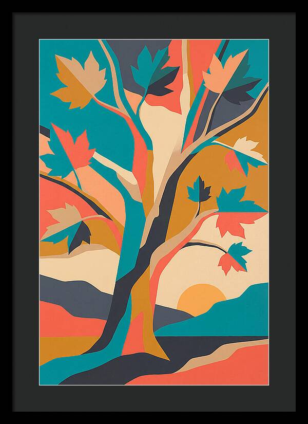 Sycamore Tree Silhouette