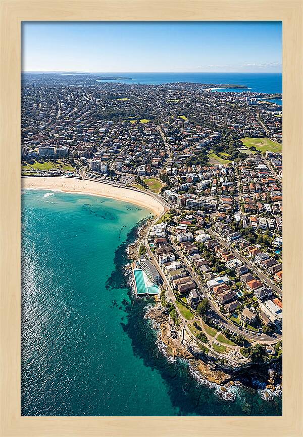 Sydney Bondi Aerial View