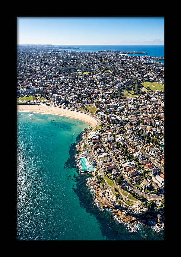 Sydney Bondi Aerial View