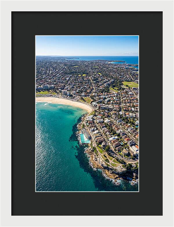Sydney Bondi Aerial View