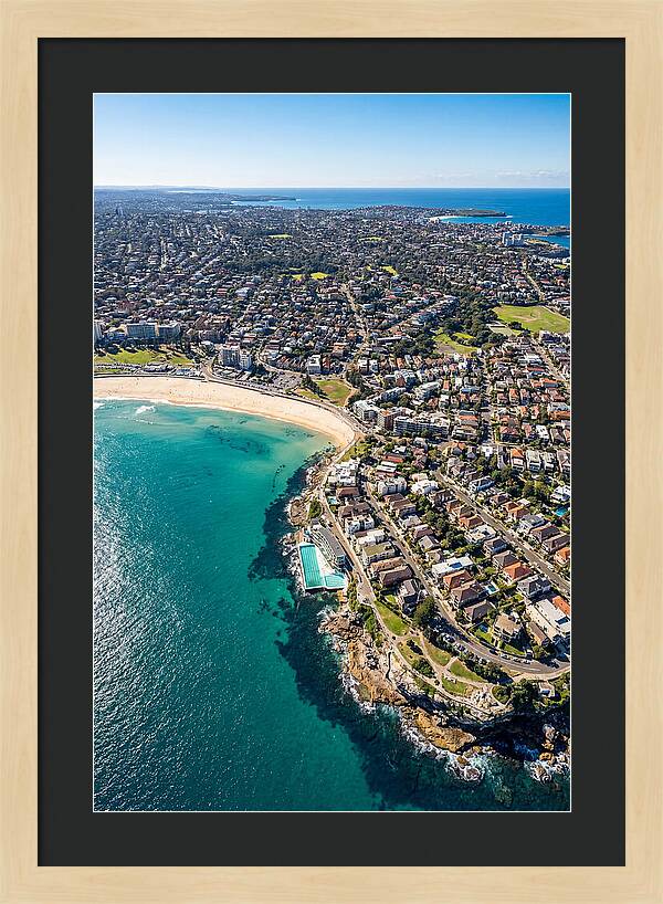 Sydney Bondi Aerial View
