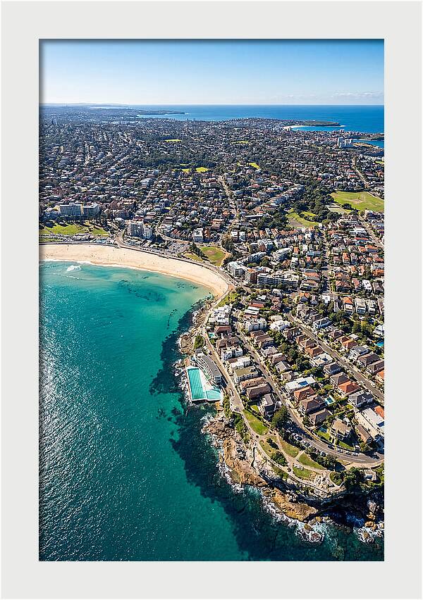 Sydney Bondi Aerial View