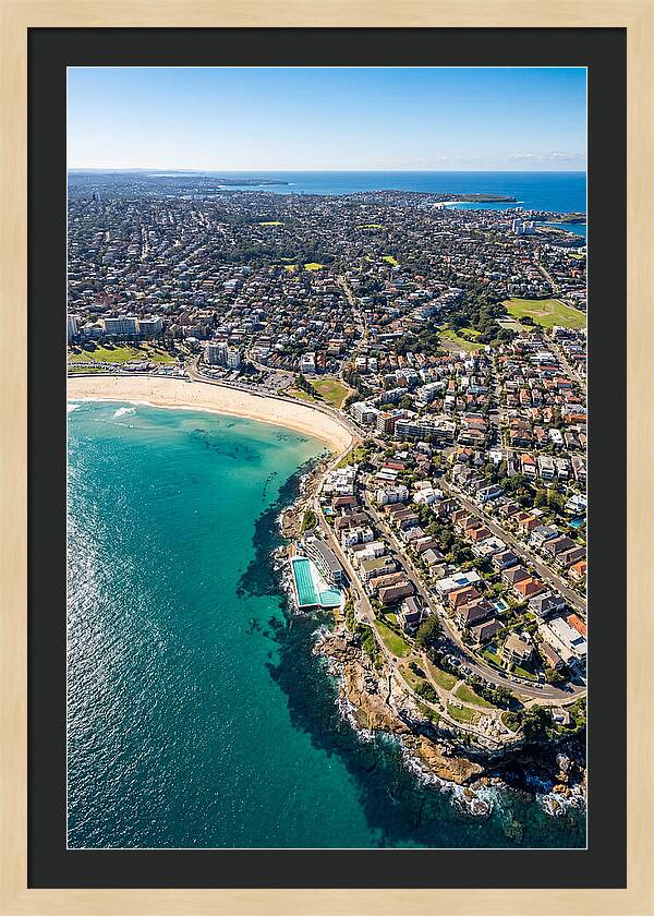 Sydney Bondi Aerial View
