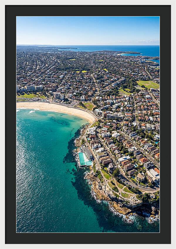 Sydney Bondi Aerial View