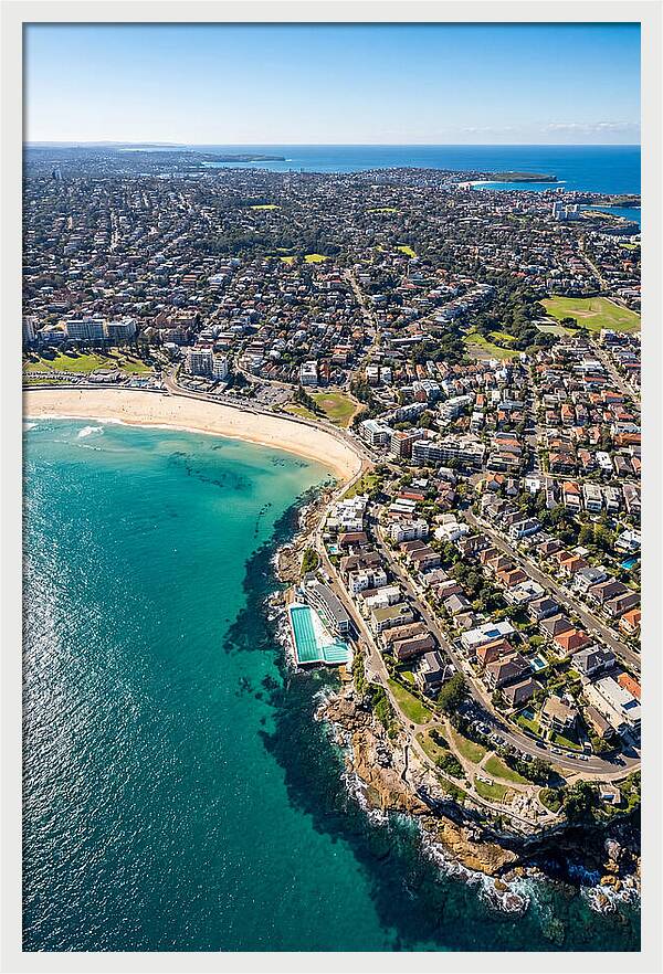 Sydney Bondi Aerial View