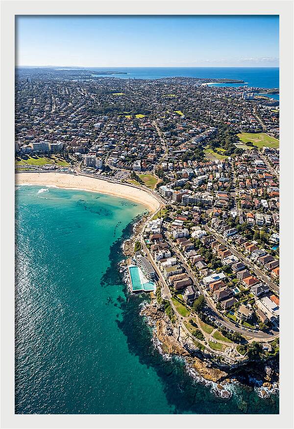 Sydney Bondi Aerial View
