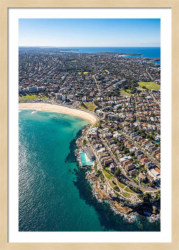Sydney Bondi Aerial View
