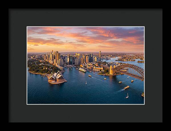 Sydney Harbour At Golden Hour