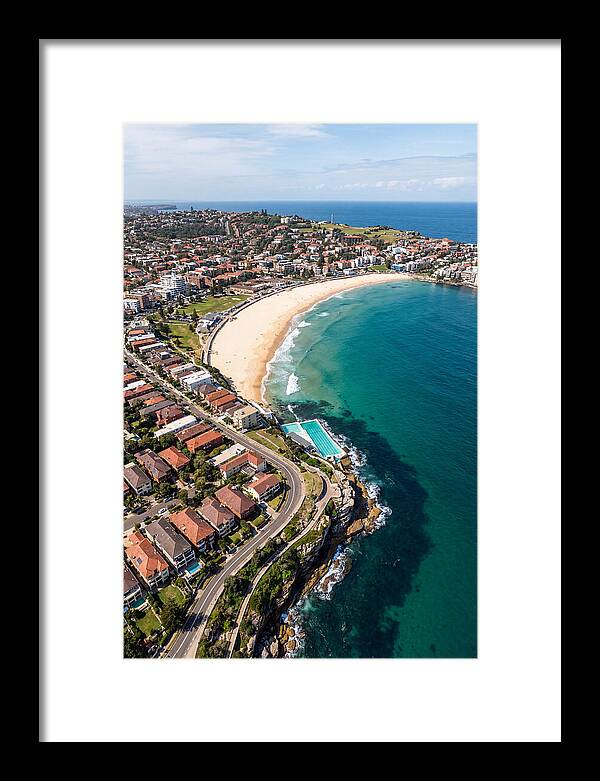 Sydneys Bondi Beach Aerial View