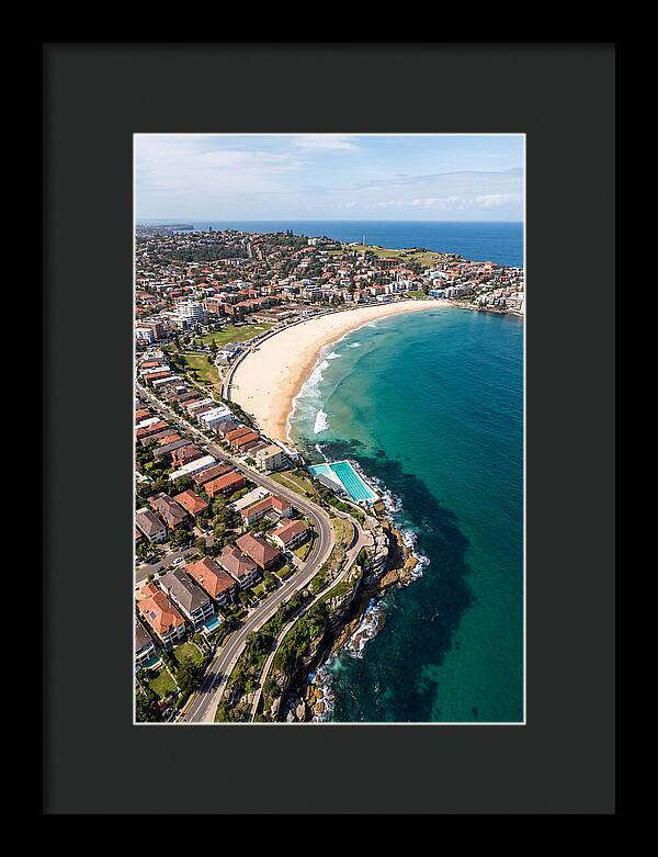 Sydneys Bondi Beach Aerial View