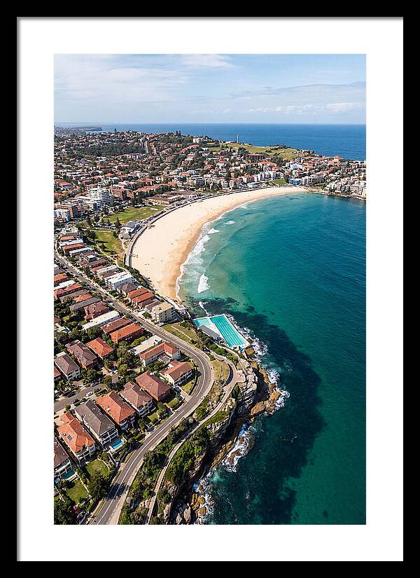 Sydneys Bondi Beach Aerial View