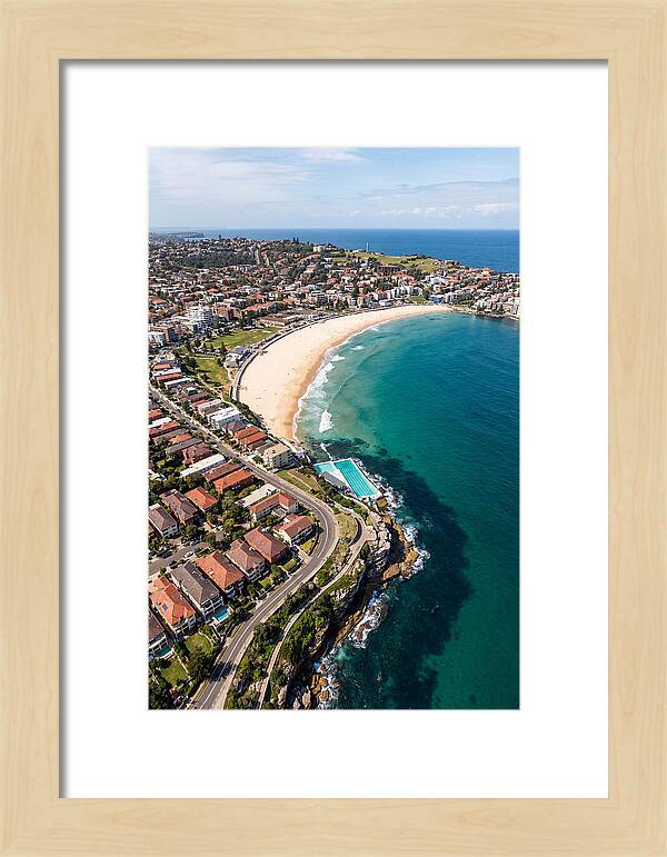 Sydneys Bondi Beach Aerial View