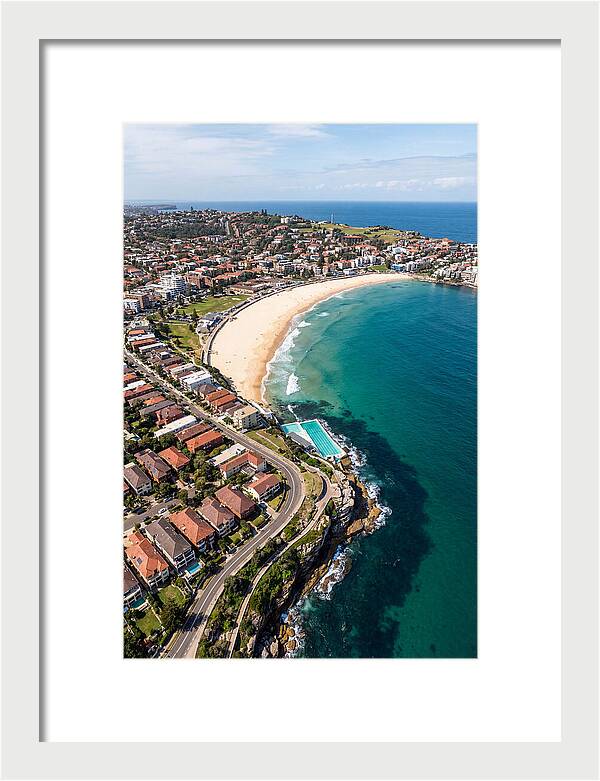 Sydneys Bondi Beach Aerial View