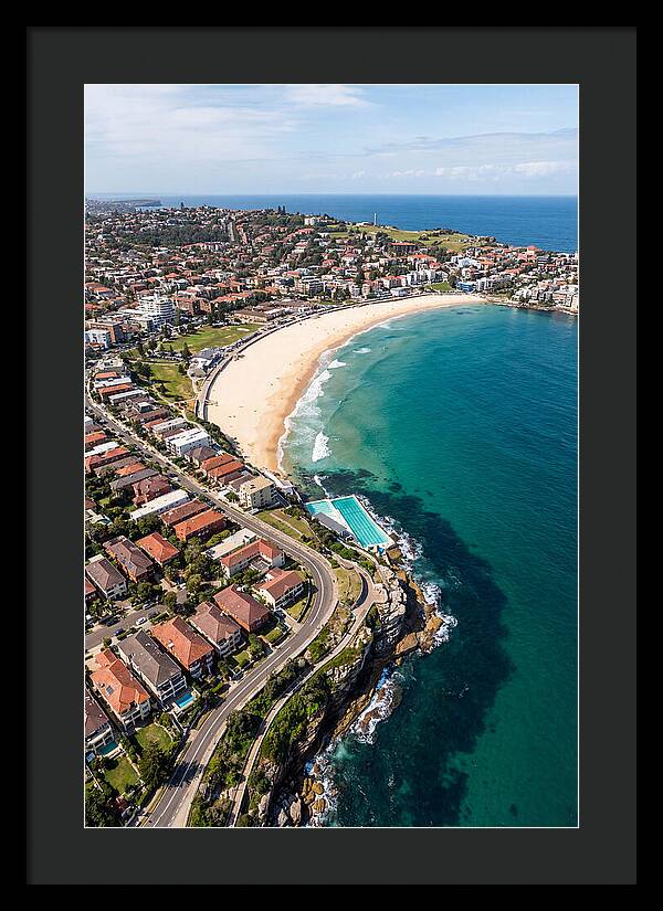 Sydneys Bondi Beach Aerial View