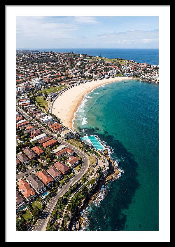 Sydneys Bondi Beach Aerial View