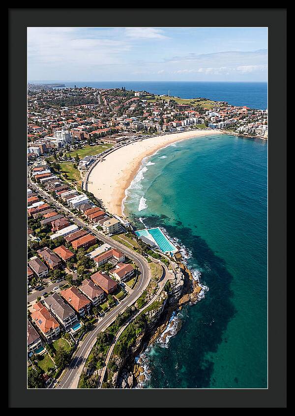 Sydneys Bondi Beach Aerial View