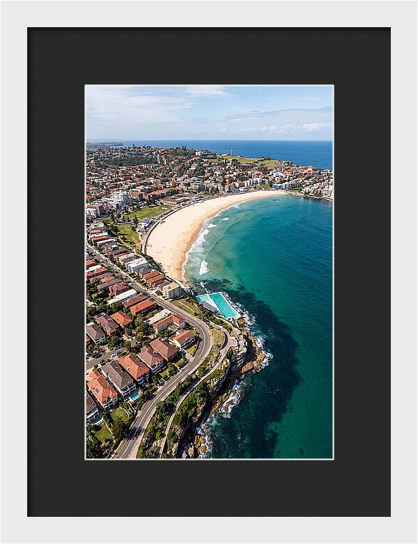 Sydneys Bondi Beach Aerial View