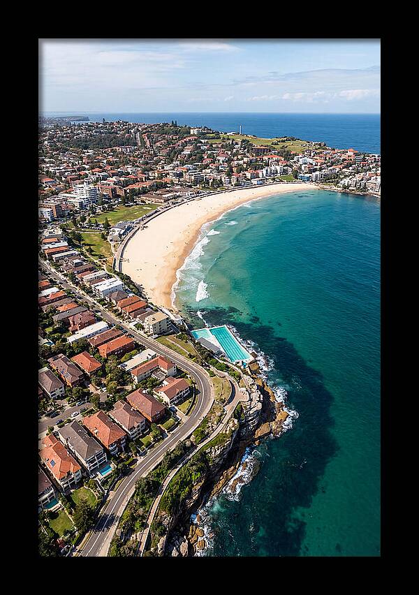 Sydneys Bondi Beach Aerial View