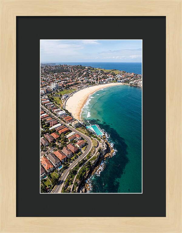 Sydneys Bondi Beach Aerial View