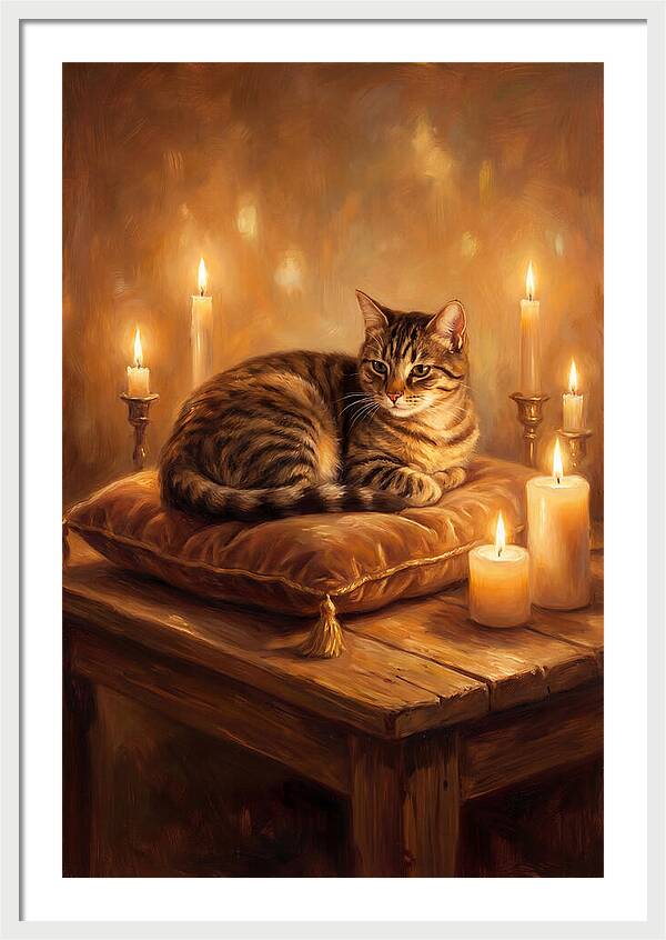 Tabby Cat Serenity