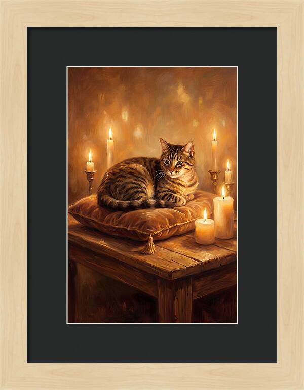Tabby Cat Serenity