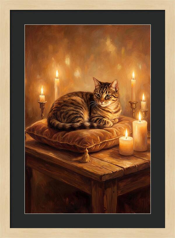 Tabby Cat Serenity