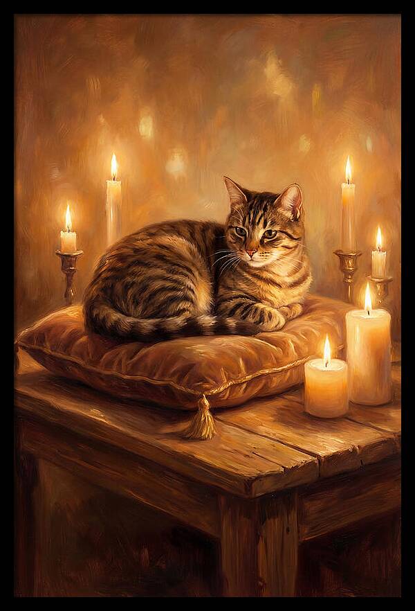 Tabby Cat Serenity