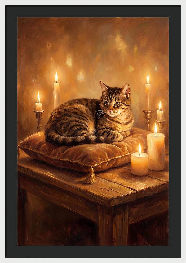Tabby Cat Serenity