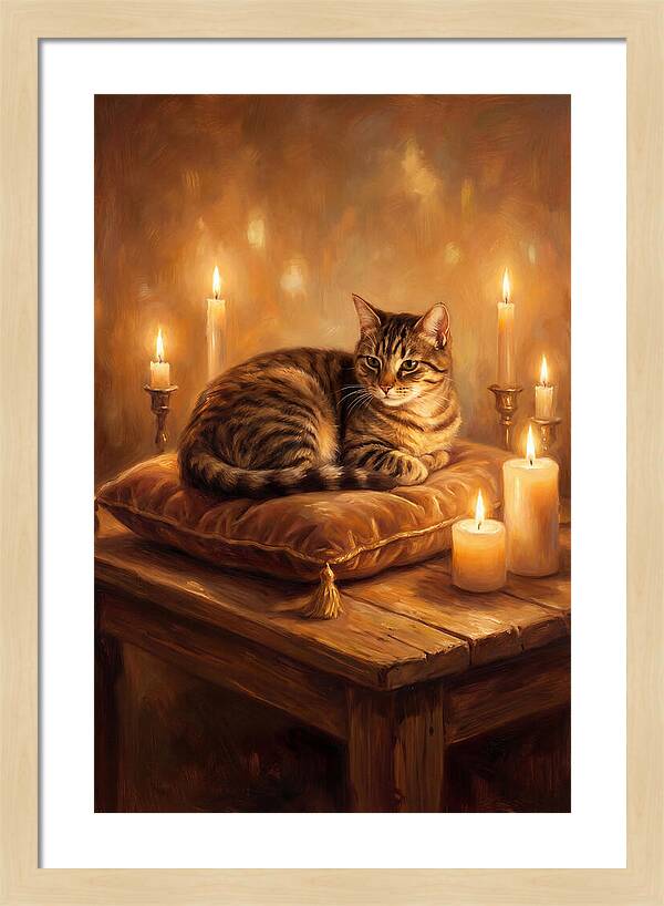 Tabby Cat Serenity