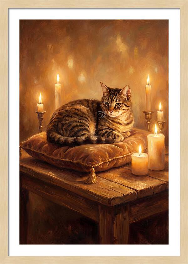 Tabby Cat Serenity