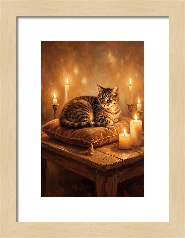 Tabby Cat Serenity