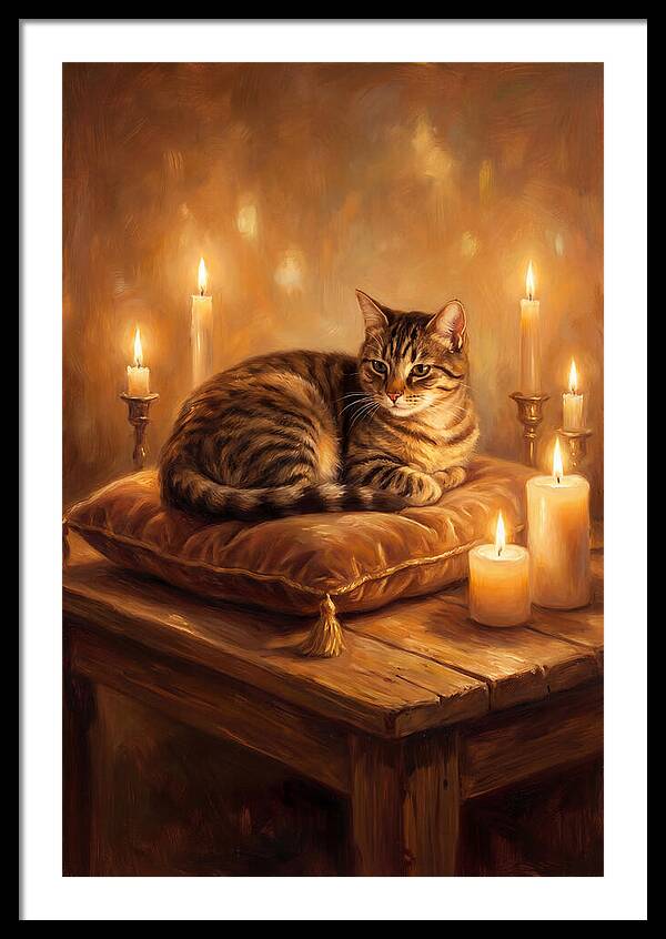 Tabby Cat Serenity