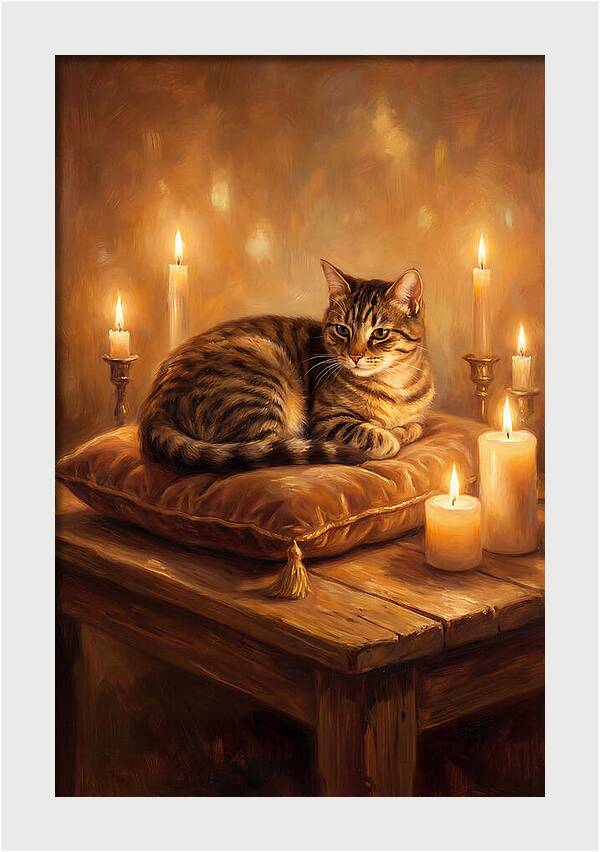 Tabby Cat Serenity