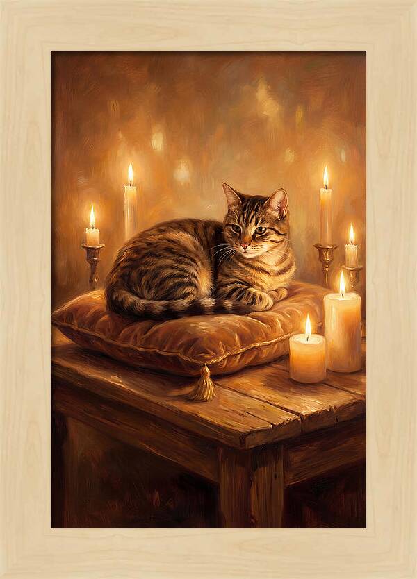 Tabby Cat Serenity
