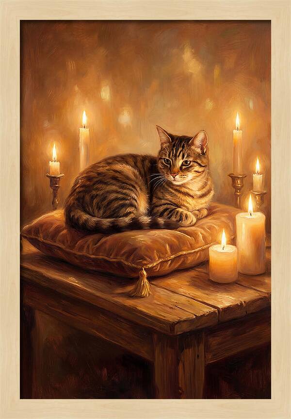 Tabby Cat Serenity