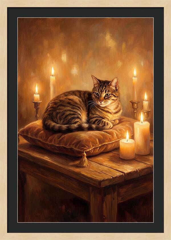 Tabby Cat Serenity