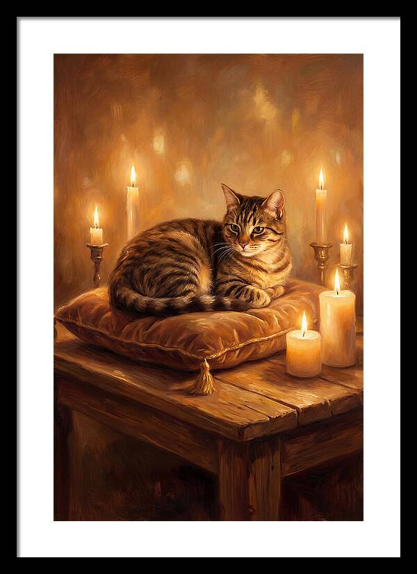 Tabby Cat Serenity