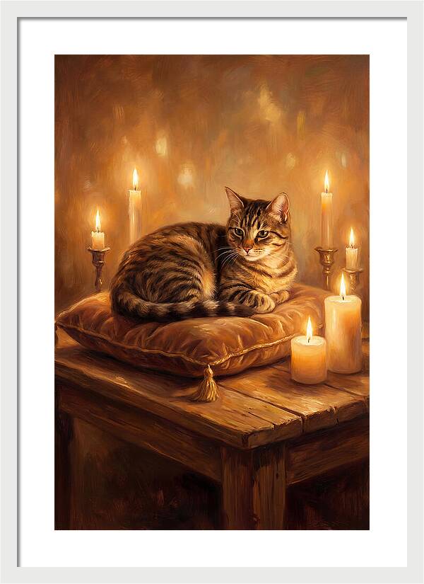 Tabby Cat Serenity