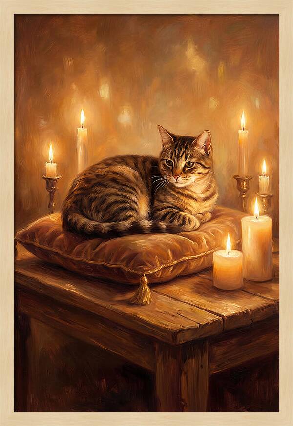 Tabby Cat Serenity