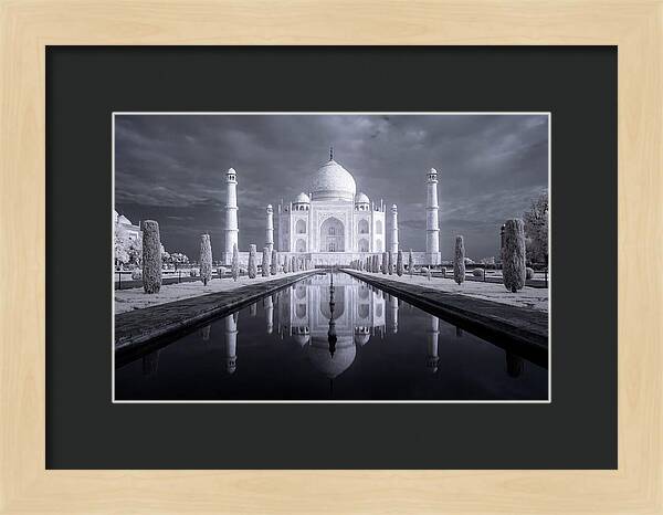 Taj Mahal At Dawn Reflection