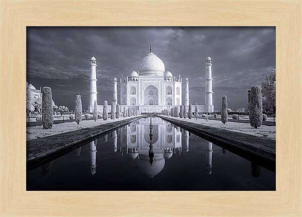 Taj Mahal At Dawn Reflection