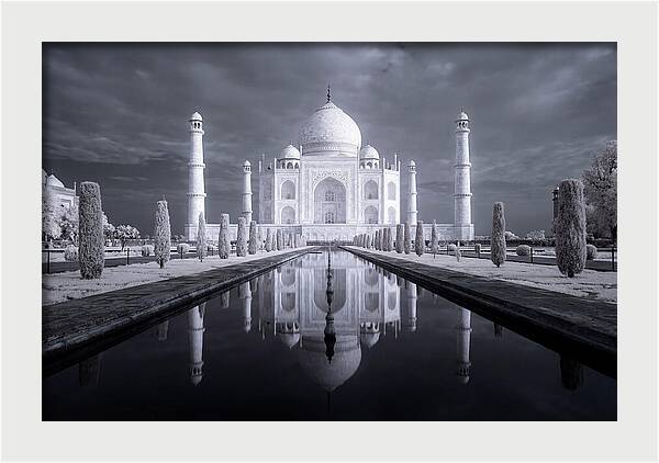 Taj Mahal At Dawn Reflection