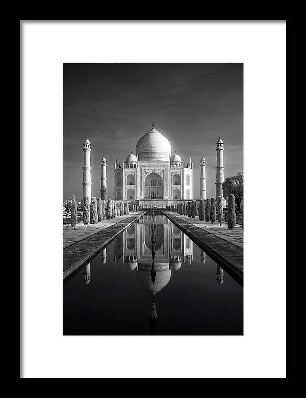 Taj Mahal Dawn Reflection