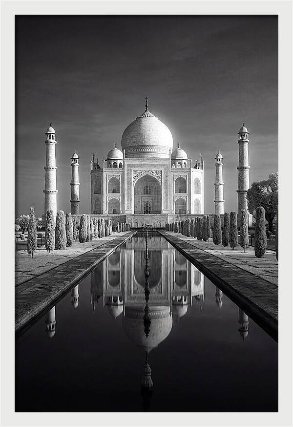 Taj Mahal Dawn Reflection
