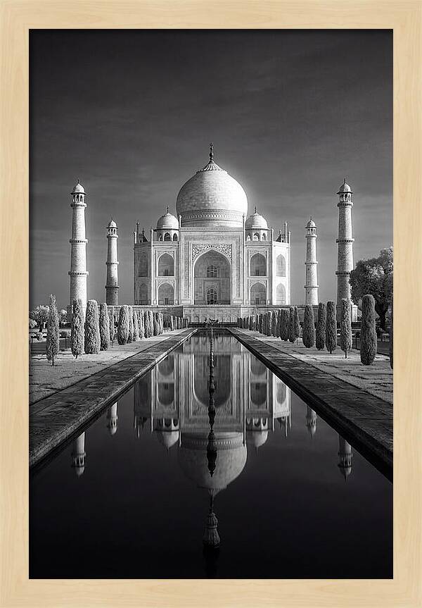 Taj Mahal Dawn Reflection