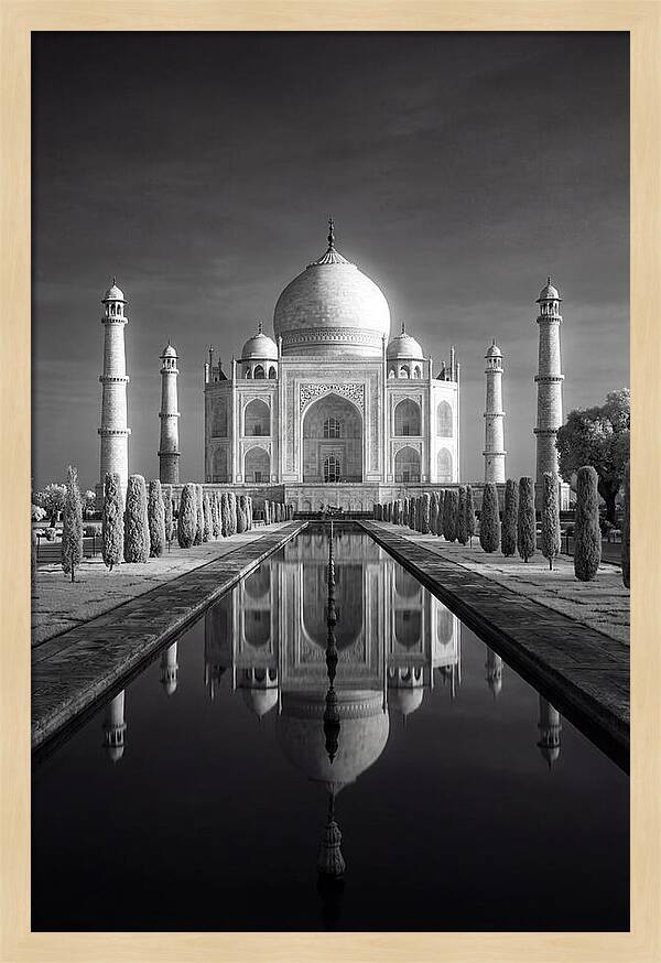 Taj Mahal Dawn Reflection